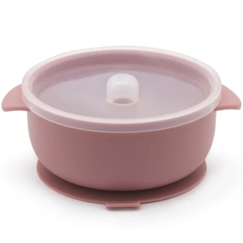 silicone suction bowls with lid